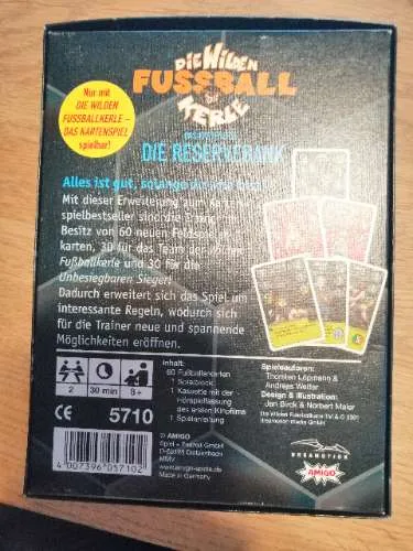 Amigo Die Wilden Fussballkerle Die Reservebank Kartenspiel Erweiterung