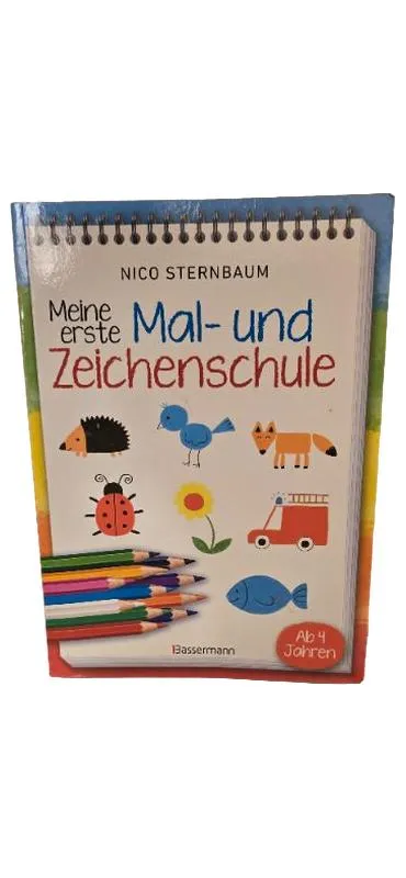 Meine erste Mal- und Zeichenschule Nico Sternbaum Kinder ab 4 Jahren