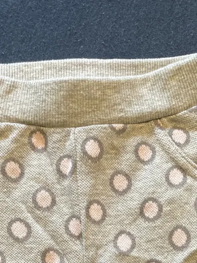 Dirkje Jogginghose Baby Mädchen Punkte Grau Baumwolle Gr. 56