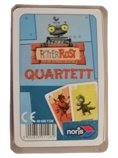 Noris Ritter Rost Quartett Kartenspiel Kinder