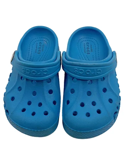 Crocs Classic Clog Kinder Badeschuhe Blau Gr. 26 Slip-On Clogs