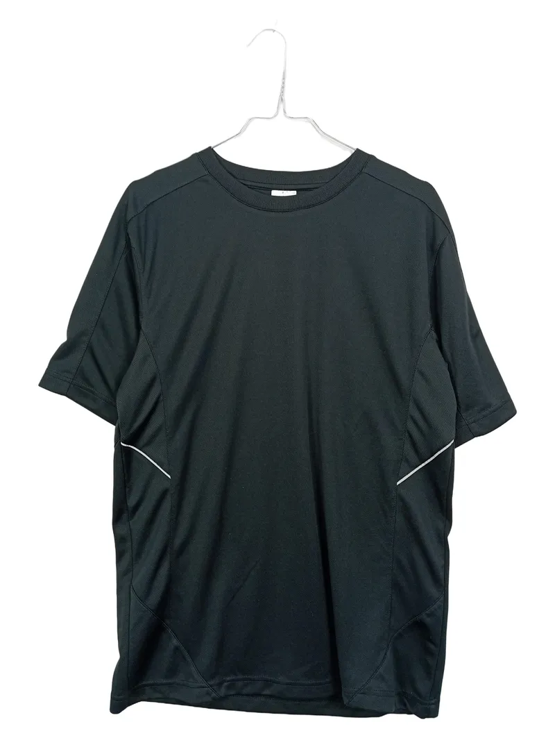 ALEX athletics Herren Sport T-Shirt Kurzarm Gr. M Schwarz Polyester 1