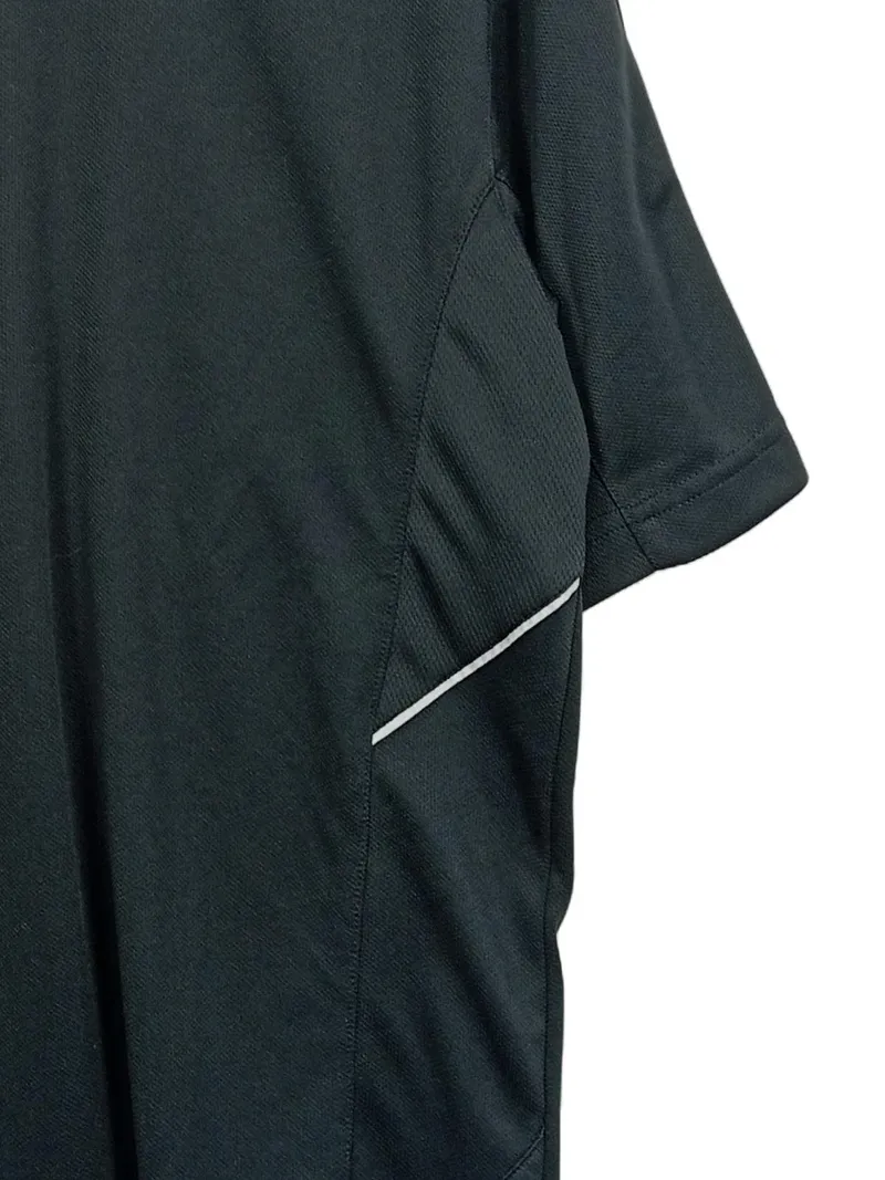 ALEX athletics Herren Sport T-Shirt Kurzarm Gr. M Schwarz Polyester 3