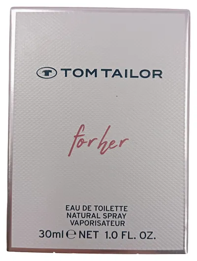Tom Tailor for her Eau de Toilette Damen 30ml EDT Natural Spray