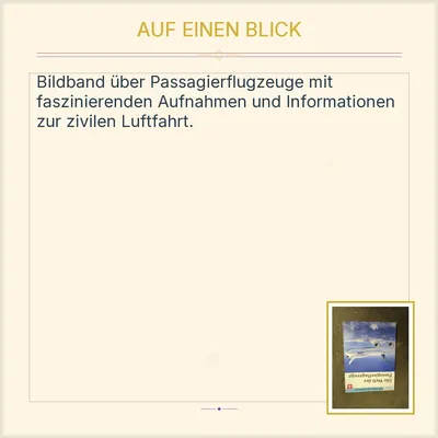 Die Welt der Passagierflugzeuge Bibliothek der Flugzeuge Band 2 Bildband