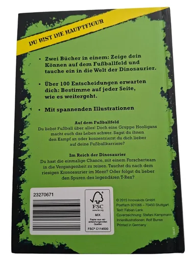 Innovakids Buch Kannst du den Torwart austricksen Activity Buch
