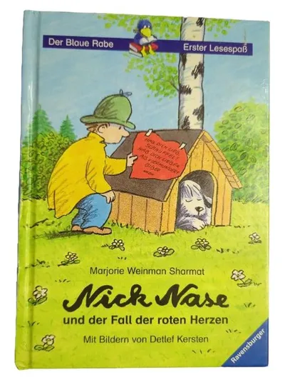 Ravensburger Nick Nase und der Fall der roten Herzen Kinderbuch Erstleser