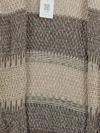 Daniel & Mayer Damen Strickjacke Cardigan Gr. S Beige Braun Made in Italy 2