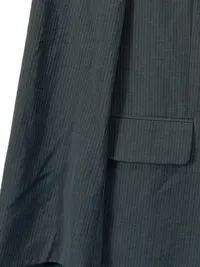 Carl Gross Sakko Herren Gr. 42 Grau Nadelstreifen Business Anzugjacke 5