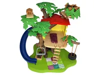 Schleich Abenteuer Baumhaus 42480 Spielset Kunststoff Rutsche Schaukel Komplett 2