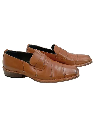 Skechers Collection Vero Cuoio Herren Leder Slipper Business Braun Gr. 43