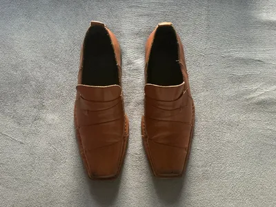 Skechers Collection Vero Cuoio Herren Leder Slipper Business Braun Gr. 43