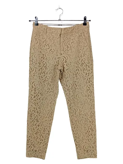 Marc Cain Damen Anzughose Spitze Beige Gr. 34 XS Elegant Festlich