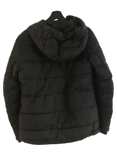 Alife and Kickin Steppjacke Damen Gr. S schwarz Kapuze Herz-Logo