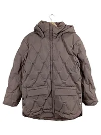 FINN FLARE Steppjacke Damen Winterjacke Kapuze Braun Gr. M 38 2