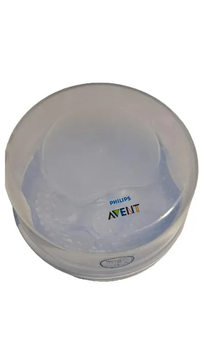 Philips Avent Dampfsterilisator Type 03 Mikrowelle Babyflaschen Transparent