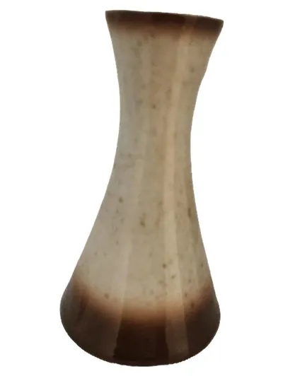 Winterling Porzellan Vase Beige Vintage 14 cm Lang Länglich Farbverlauf