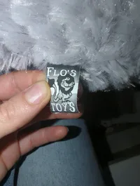 Flo's Toys Plüschtier Schaf Grau Rosa Schleife Kuscheltier 26cm 4