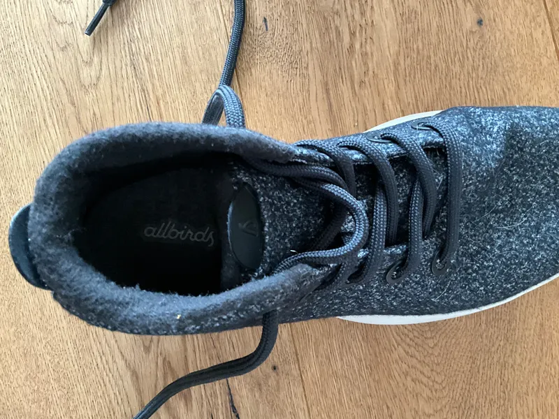 Allbirds Wool Runner Mizzle Sneaker Herren Gr. 41/42 Grau Wolle 3
