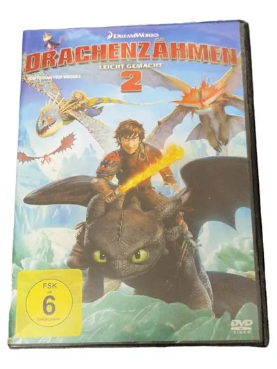Drachenzähmen Leicht Gemacht 2 DreamWorks DVD Animationsfilm FSK 6