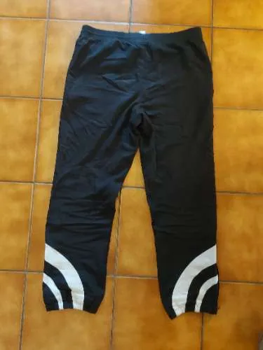 ERIMA Trainingshose Herren Gr. 50/L Schwarz Jogginghose Sporthose
