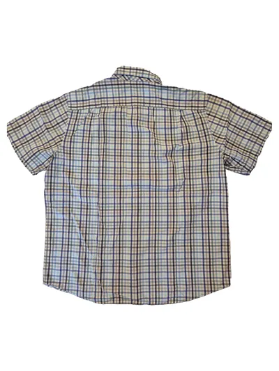 BRAX Herren Kurzarm Hemd Casual Fit kariert Gr. XL Baumwolle