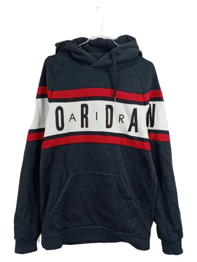 Jordan Air Kapuzenpullover Herren Gr. M Schwarz Rot Weiß Hoodie