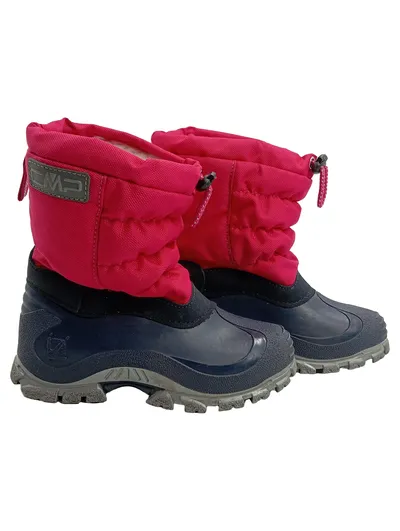 CMP Mädchen Winterstiefel Gr. 28 Pink Gefüttert Schneestiefel Outdoor Textil