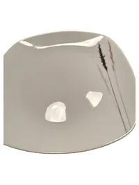 Casa Nova Essteller Porzellan Gräser Motiv Weiß 18 cm Modern 1