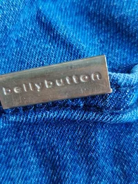 bellybutton Umstandsjeans Damen L28 W31 Blau Casual Baumwolle Schwangerschaft 2