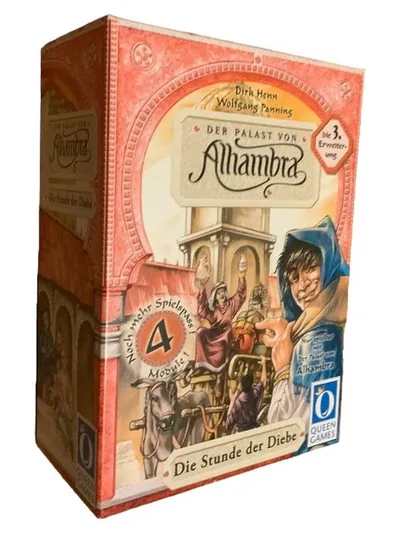 Alhambra Die Stunde der Diebe 3. Erweiterung Queen Games Brettspiel 4 Module