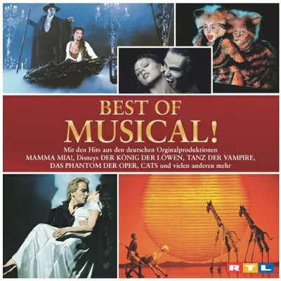 Best of Musical CD Deutsche Hits Mamma Mia König Löwen Phantom Tanz Vampire