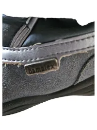 BAMA Schneestiefel Kinder Gr. 28 Blau gefüttert Klettverschluss Leder Textil 3