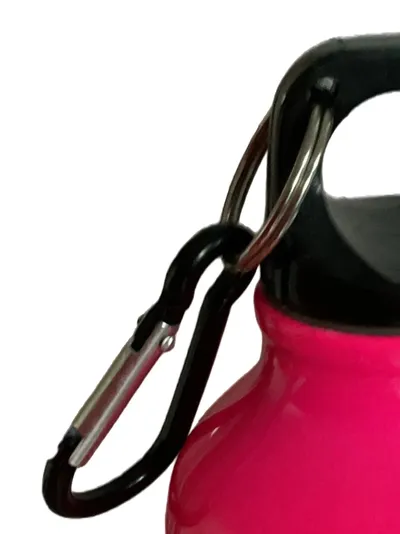 Polyconcept Trinkflasche Aluminium Pink 18cm Outdoor Natur Sport