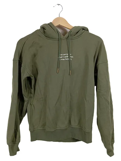 Urban Classics Kapuzenpullover Damen Gr. S Oliv Hoodie Sweatshirt