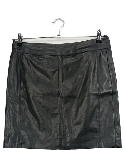 Street One Damen Lederrock Minirock Kunstleder Schwarz Gr. 36 S