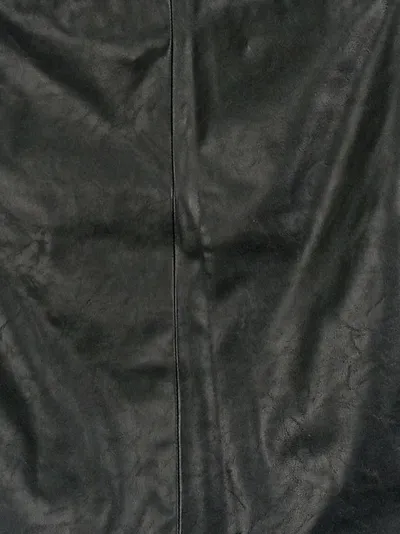 Street One Damen Lederrock Minirock Kunstleder Schwarz Gr. 36 S