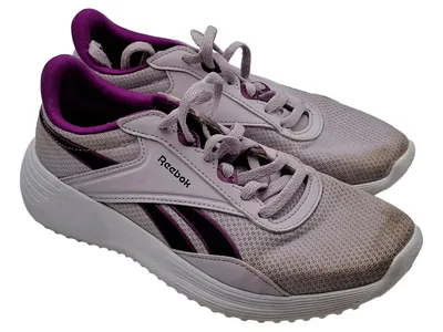 Reebok Lite Plus Damen Sportschuhe Laufschuhe Grau Gr. 36 Mesh Schnürung