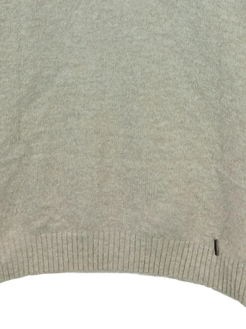 CINQUE Herren Pullover Gr. XL Beige Meliert Strickpullover Wolle Mix 5