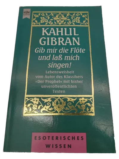 Kahlil Gibran Der Prophet Lebensweisheiten Taschenbuch Deutsch