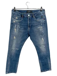 Elias Rumelis Destroyed Jeans Damen Blau W29 L25 Stretch Denim Baumwolle 1