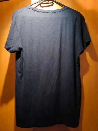 Scervino Street Damen T-Shirt Strass Logo Blau Gr. XL 42