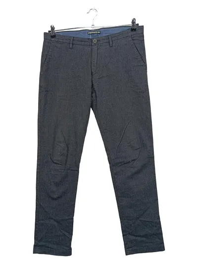 DRYKORN Herren Stoffhose Chino Grau Gr. W32/L31 Slim Fit Casual