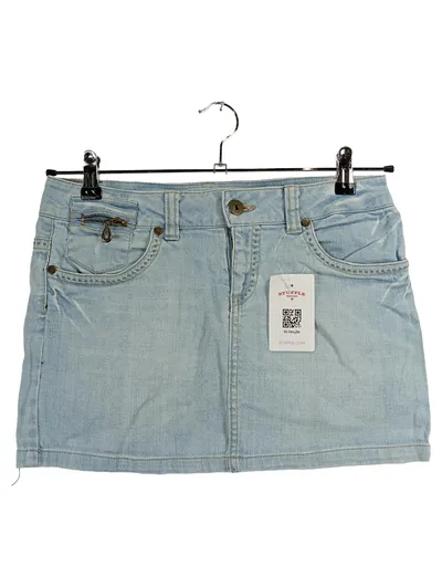 Vero Moda Damen Jeansrock Minirock Gr. 36/S Hellblau Denim