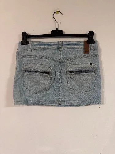 Vero Moda Damen Jeansrock Minirock Gr. 36/S Hellblau Denim