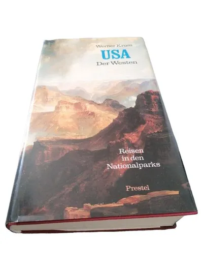 Prestel USA West Nationalparks Reiseführer Werner Krum Hardcover