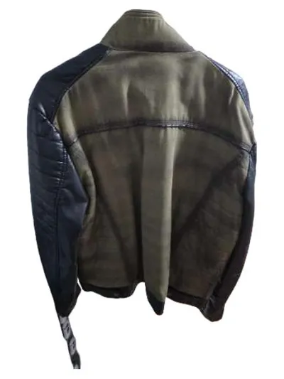 Spirit Motors Herren Motorradjacke XXL Braun Schwarz Biker Jacke