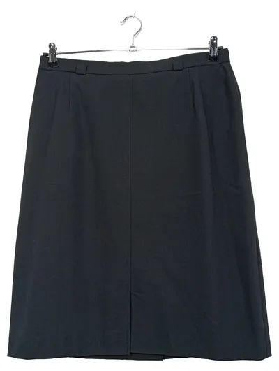 Fair Lady Damen Faltenrock Schwarz Business Gr. 44/22 Büro Elegant