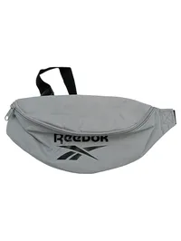 Reebok Gürteltasche Bauchtasche Grau Sportlich Logo Polyester Unisex 1