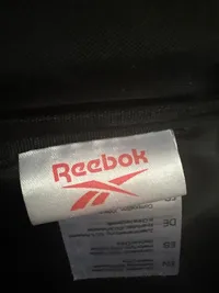 Reebok Gürteltasche Bauchtasche Grau Sportlich Logo Polyester Unisex 3